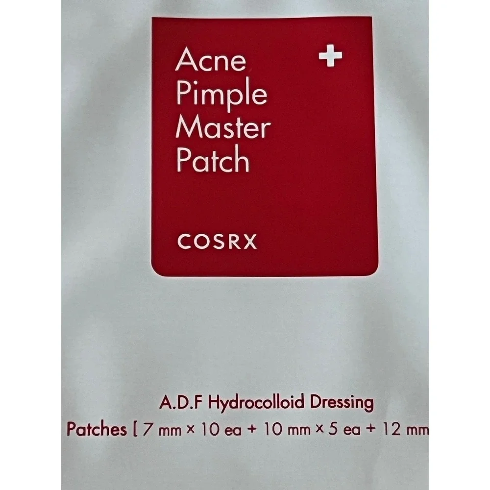 COSRX‎ Acne Pimple Master Patch ADF Hydrocolloid Dressing 24 Patches Fast Acting